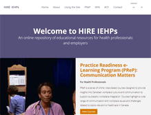 Tablet Screenshot of hireiehps.com